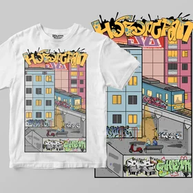 Футболки с полной запечаткой: Panel hip-hop